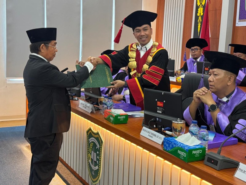 Ketua Baznas RI Jadi Penguji Eksternal Ujian Doktor  Endar Muda