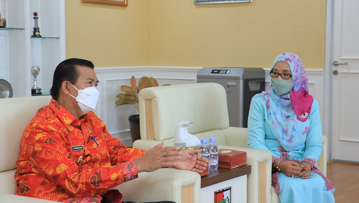 Terima Audiensi UIN Suska Riau, Wali kota Ingatkan Belajar Tatap Muka Dengan Prokes Ketat