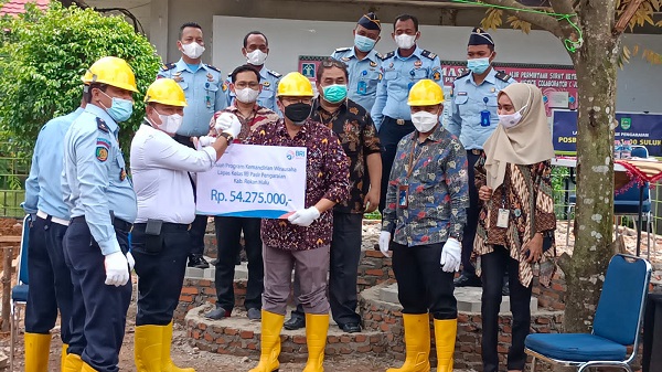 Food Court Binaan Lapas Pasir Pengaraian Mulai Dikerjakan