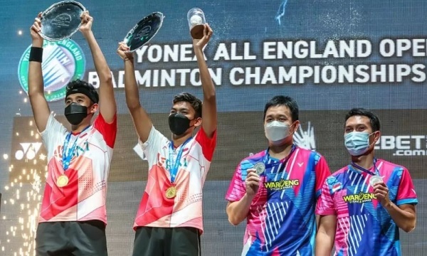 Fikri/Bagas Juarai  Ganda Putra All England 2022
