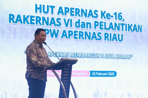 Wawako Pekanbaru Apresiasi APERNAS Sediakan Hunian Dengan Harga Terjangkau