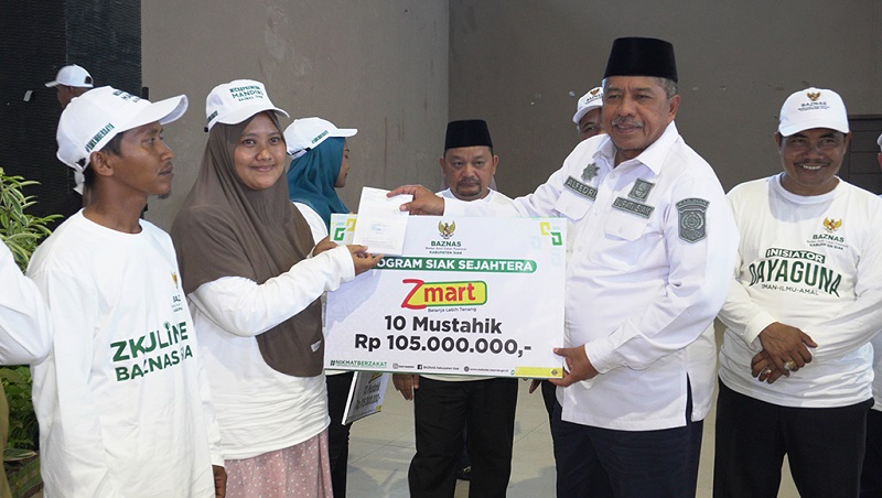 487 Kelompok UMKM Terima Zakat Produktif di Siak Tahun Ini