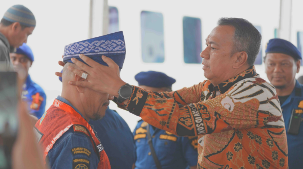 Wabup Kepulauan Meranti Muzamil Sambut Kunjungan Direktur KPLP di Selatpanjang