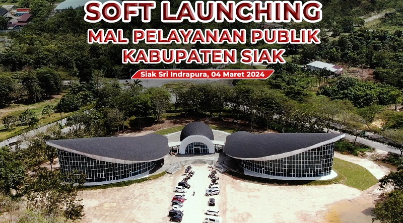 Pemkab Siak Soft Launching Beroperasinya Gedung MPP Mewah, Begini Penampakannya....