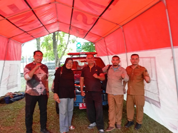 Gerak Cepat! Satgas Pramuka Peduli Pekanbaru Resmi Buka Posko Tanggap Bencana