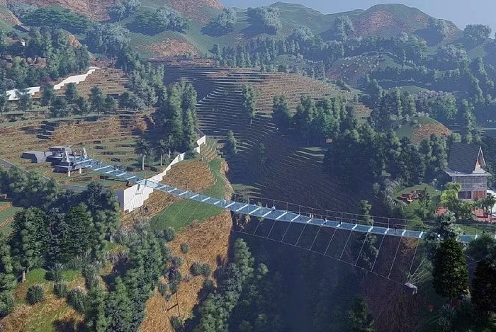 Ada Jembatan Kaca Sedang DIbangun untuk Destinasi Wisata  di Bromo Tengger, Berani Uji Nyali?