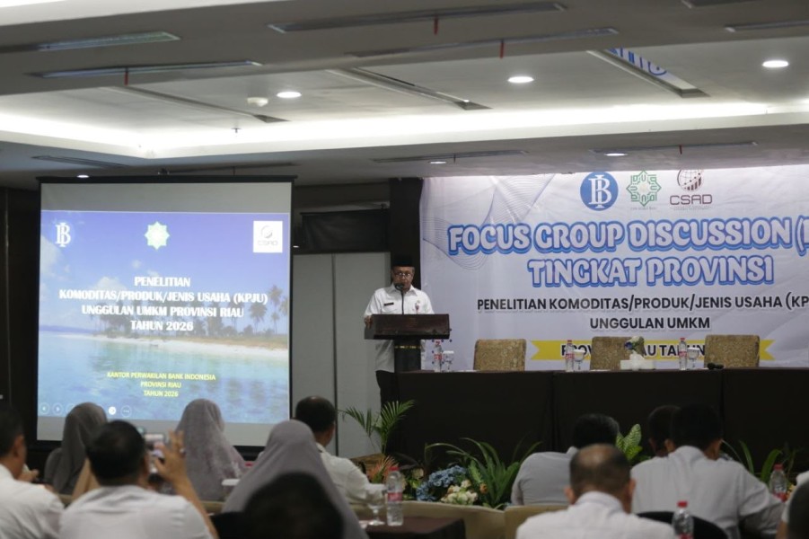 Pemprov Riau Dorong Pengembangan UMKM Unggulan Berbasis Riset