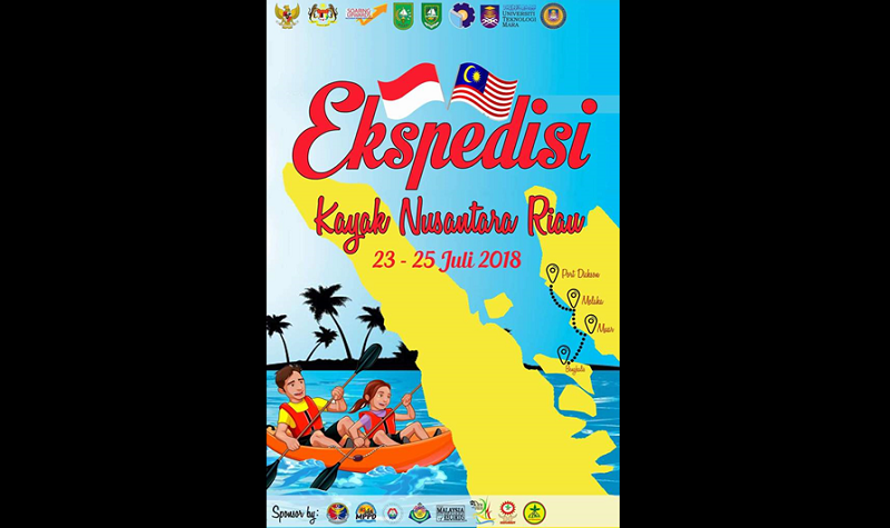 Ekspedisi Kayak Nusantara Riau 2018 Siap Pecahkan Malaysian Book of Records 