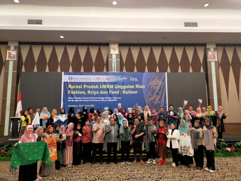 Hadirkan Kurator Nasional, BI Gelar Kegiatan Kurasi Produk UMKM Unggulan Riau