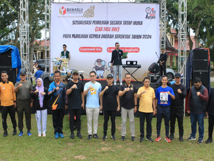 Pj Bupati Kampar Hambali Pesan; Mari Sama - Sama Kita Ciptakan Pemilu Yang Damai