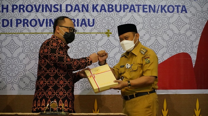 Kabupaten Kampar Kembali Raih Opini WTP Kelima Kali Berturut Turut dari BPK Perwakilan Riau