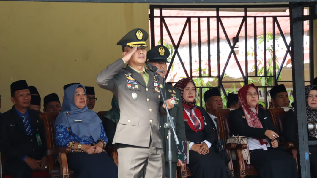 Hari Bela Negara ke-76, Dandim 0313/KPR Bacakan Amanat Presiden RI Prabowo Subianto