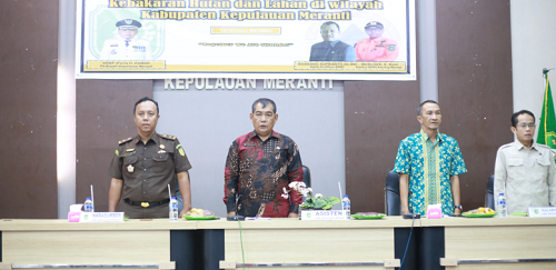 Pemkab Kepulauan Meranti Gelar Sosialisasi Penanggulangan Karhutla