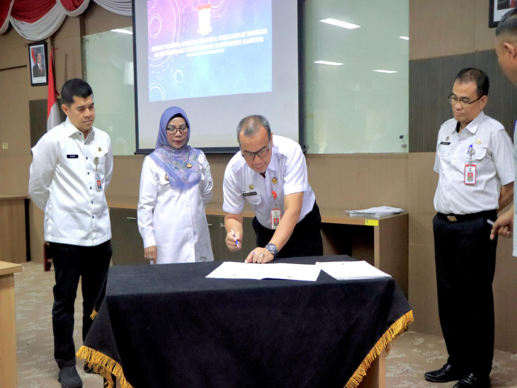 Pimpin Sertijab Kepala OPD, Wabup ; Segera Menyesuaikan, Wujudkan Visi dan Misi Daerah