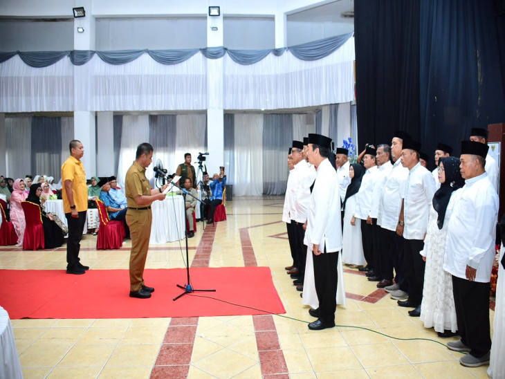 Bupati Kampar Kukuhkan Pengurus Forum Purnabakti ASN Pemkab Kampar Masa Bakti 2026–2029