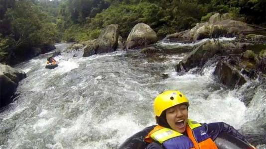 Yang Mau Basah-Basah di Arung Jeram, Sekarang Tak Perlu jauh, Cukup di Rimbang Baling