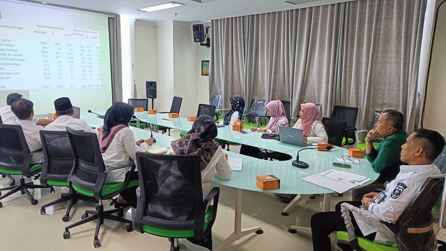 Hadirkan Sejumlah Stake Holder, Disketapang Rapat Analisis Pola Pangan Harapan Kota Pekanbaru 2023