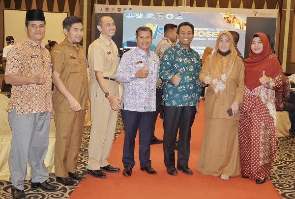 Wabup Rohil Ikuti Rakorda Registrasi Sosial Ekonomi