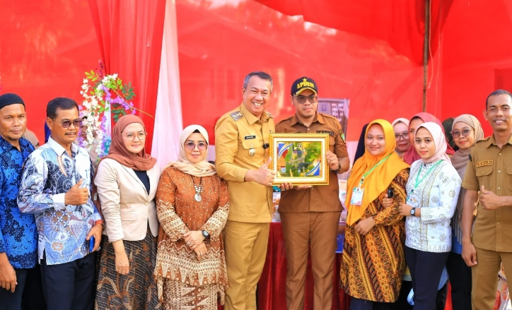 Wabup Muzamil Apresiasi Expo Desa Bagan Melibur 2025