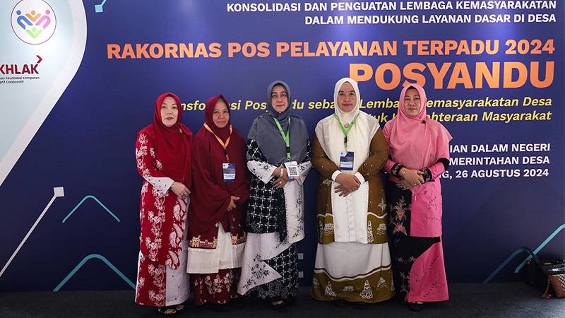Ketua TP PKK Siak Hadiri Rakornas Posyandu 2024
