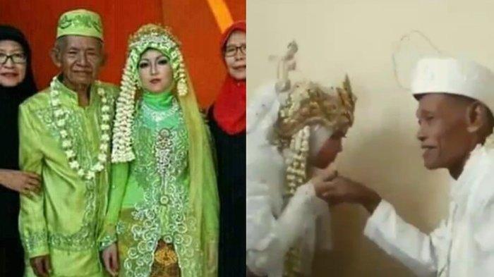 Cieee...Kakek 63 Tahun Nikahi Wanita Cantik 27 Tahun yang Wajahnya Dibilang Bak Artis