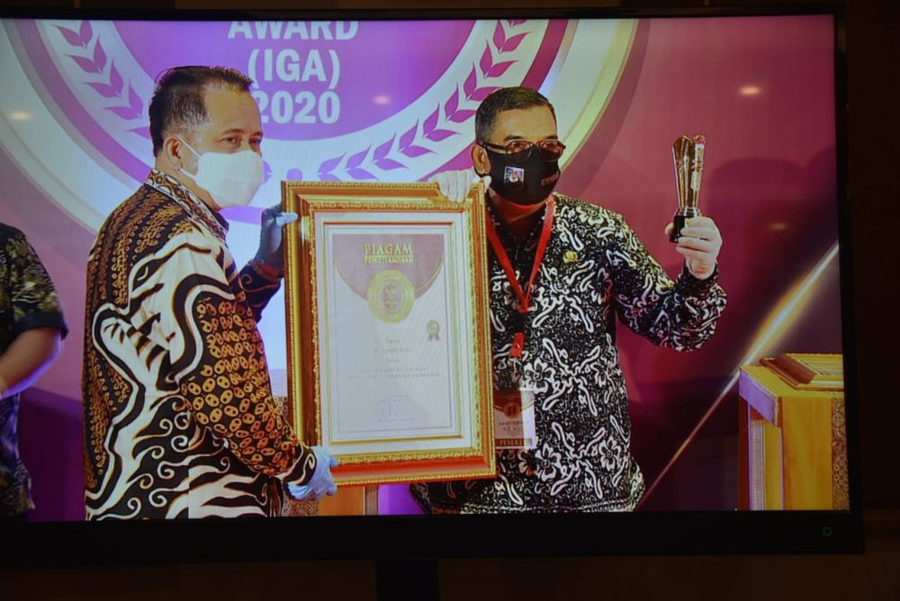 Sangat Inovatif, Provinsi Riau Terima IGA 2020