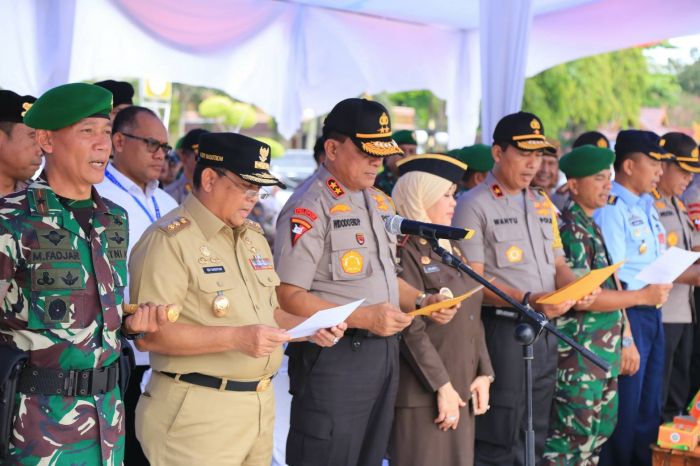 Wagubri Bersama Forkopimda Deklarasi Pemilu 2019