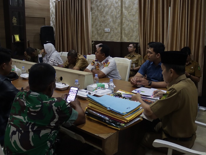 Asisten I Ikuti Rakor Pengendalian Inflasi Daerah Bersama Kemendagri