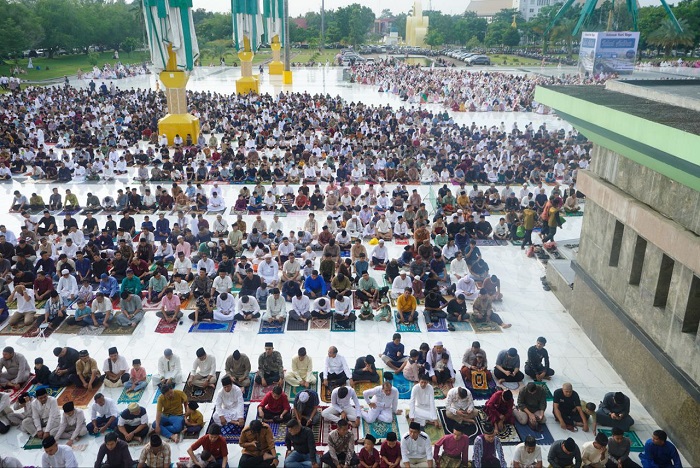 Hari Ini, Pemprov Riau Sediakan 3 Lokasi Salat Iduladha