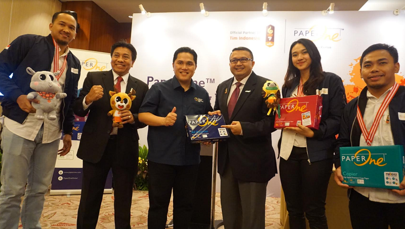 Kucurkan Dana Rp5,25 Miliar, PaperOne Resmi Jadi Official Partner Timnas di Asian Games 2018
