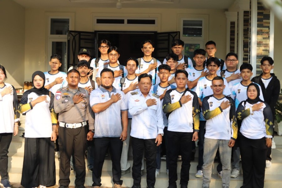 Bupati Asmar Lepas Kontingen E-Sport Meranti, Targetkan Tembus Tiga Besar dan Lolos ke Tingkat Nasional