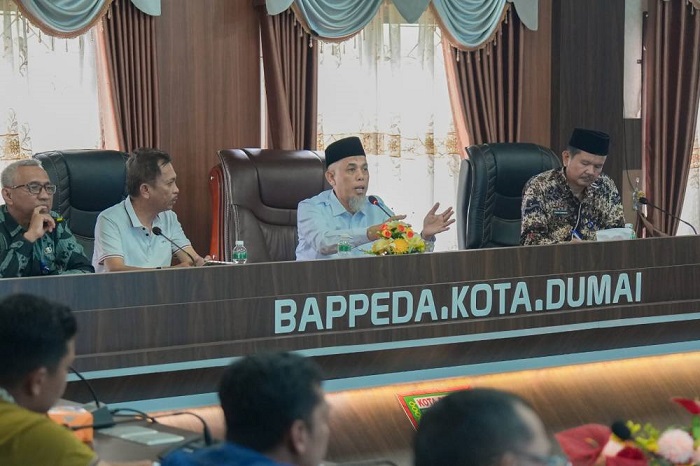 Wali Kota Dumai  Pimpin  Penyelesaian Ganti Rugi Lahan untuk Atasi Banjir