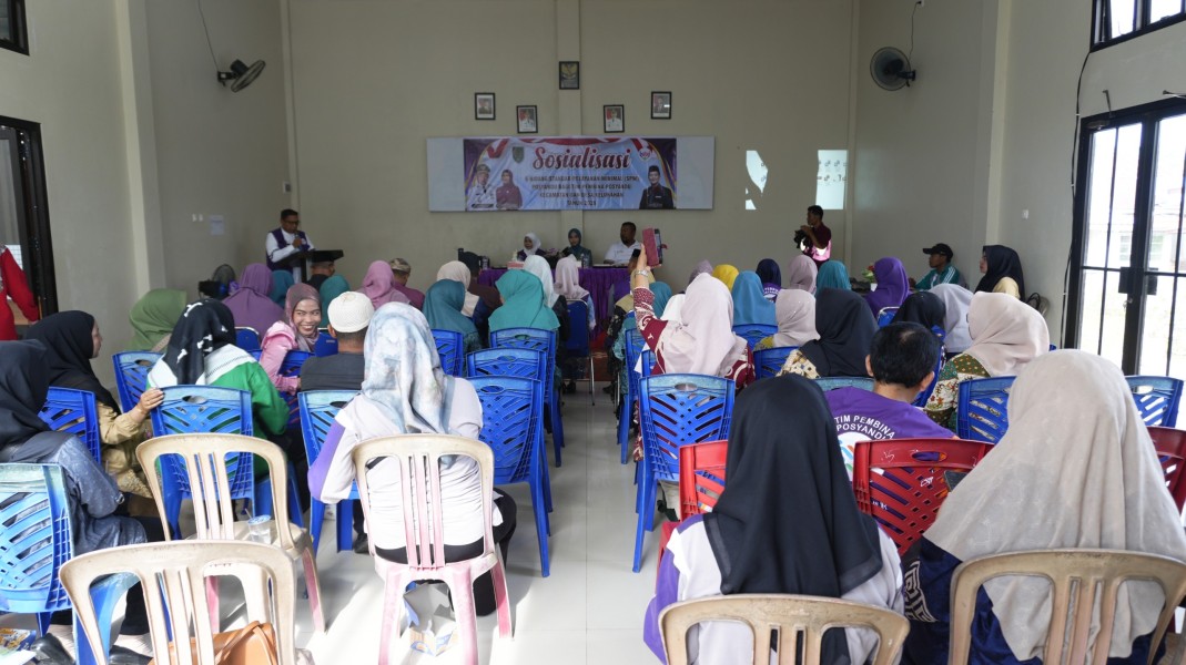 Katerina Susanti Dorong Posyandu Jadi Ujung Tombak Pemenuhan 6 Bidang SPM di Tembilahan