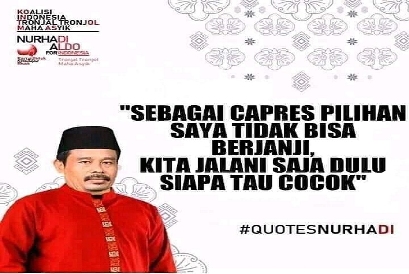 Soal Capres-Cawapres Fiktif Nurhadi-Aldo, KPU: Positif Aja.. 