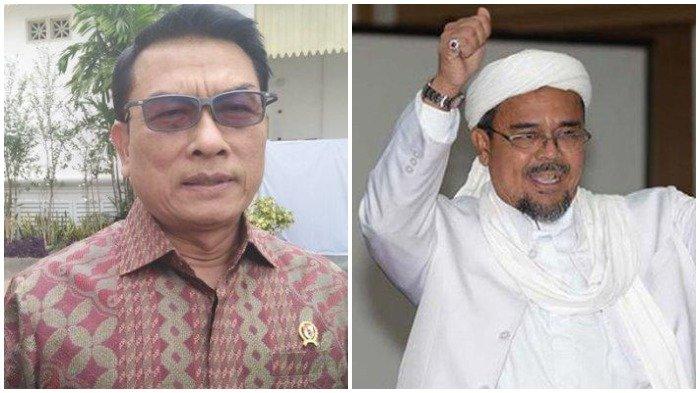 Pesan Moeldoko ke Habib Rizieq, 'Pulang-pulang Aja Kalau Berani'