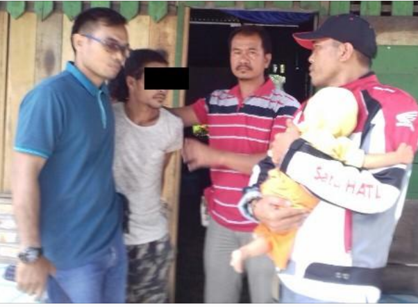 BIADAB...Usai Genjot Anak Tiri, Warga Kampar Ini Ancam Bunuh Istri Kalau Lapor Polisi