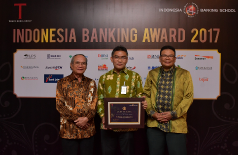 Indonesia Banking Award 2017, Bank Riau Kepri Dianugerahi The Best Bank in Digital Services 