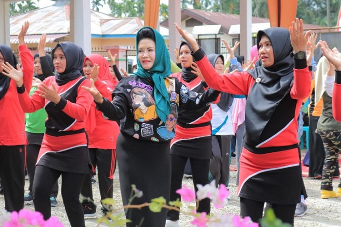 Jadi Utusan Riau,TP-PKK Rohul Optimis Juara di Tingkat Nasional