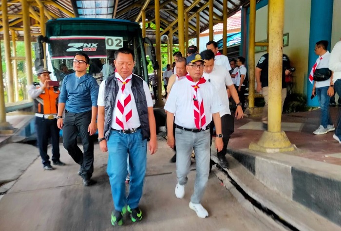 Menteri Perhubungan Budi Karya Sumadi Tiba-tiba Cek Kondisi Terminal BRPS Pekanbaru