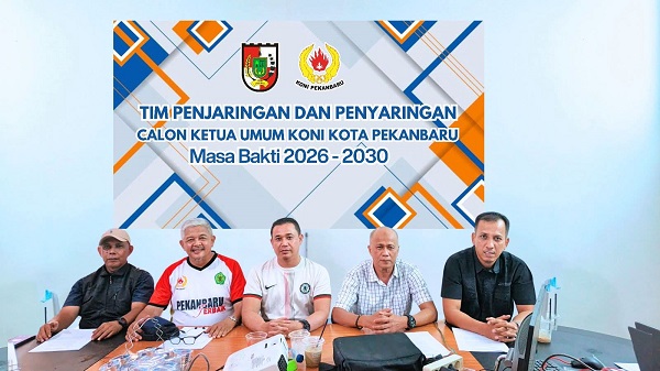 Besok Pendaftaran Dibuka, Berikut Kriteria dan Syarat Calon Ketua Umum KONI Pekanbaru 2026-2030