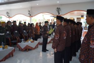 Gubri Lantik Pengurus DHC Badan Pembudayaan Kejuangan 45 Kabupaten Rokan Hulu