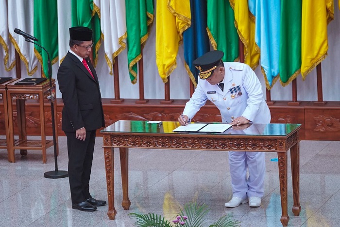 Mendagri Resmi Lantik SF Hariyanto Sebagai Pj Gubernur Riau