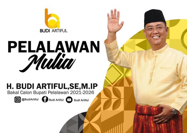 Adi Sukemi dan Sawitri Legowo, Budi Artiful SE.M.IP Direstui DPP Golkar Maju Pilkada Pelalawan 2020