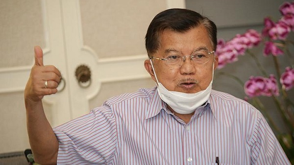 Jusuf Kalla: Wabah Corona di Indonesia Baru akan Reda Tahun 2022, Ketersediaan  Vaksin Salah Satu Penyebabnya...