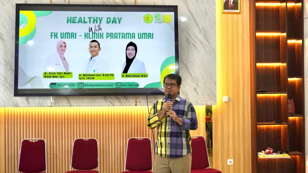 Healthy Day FK dan Klinik Pratama UMRI Beri Edukasi Kesehatan serta MCU bagi Sivitas Akademika