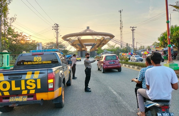Polres Kuansing Gelar Operasi Tertib Ramadhan di Sejumlah Ruas Jalan Raya