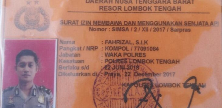 DORRR...Katanya Tak Ada Masalah, Wakapolres Tiba-tiba Tembak Adik Ipar, Mati