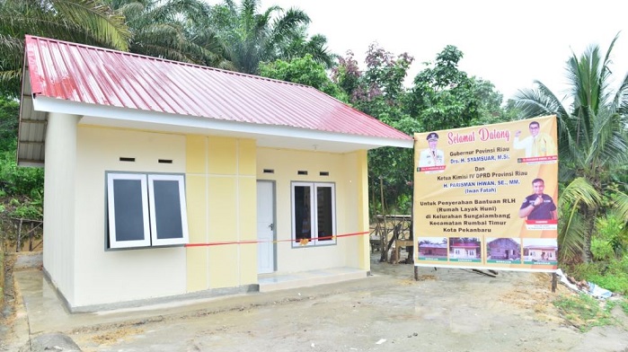 Pemerintah Survei Calon Penerima Rumah Layak Huni di Pekanbaru