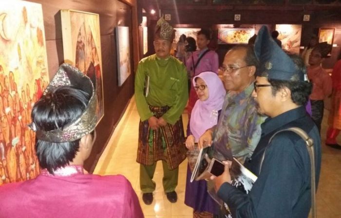 Gelar Pameran Lukisan di Bali, Riau Usung Empat Sungai Besar