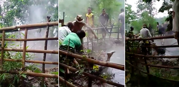 NGERIII...Tercebur ke Dalam Kawah Gunung, Pria Ini Tewas Mengenaskan, Ini Videonya